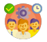 Employee management icon