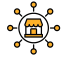 Multi-branch management icon